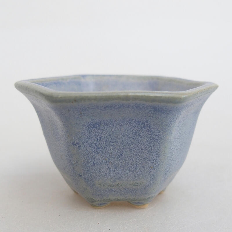 Mini bonsai bowl 5.5 x 5 x 3 cm, color blue