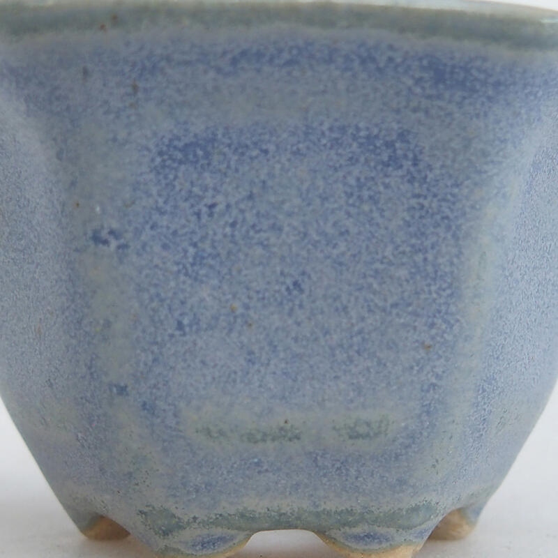 Mini bonsai bowl 5.5 x 5 x 3 cm, color blue