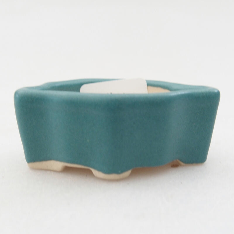 Mini bonsai bowl 5 x 3.5 x 2 cm, color blue