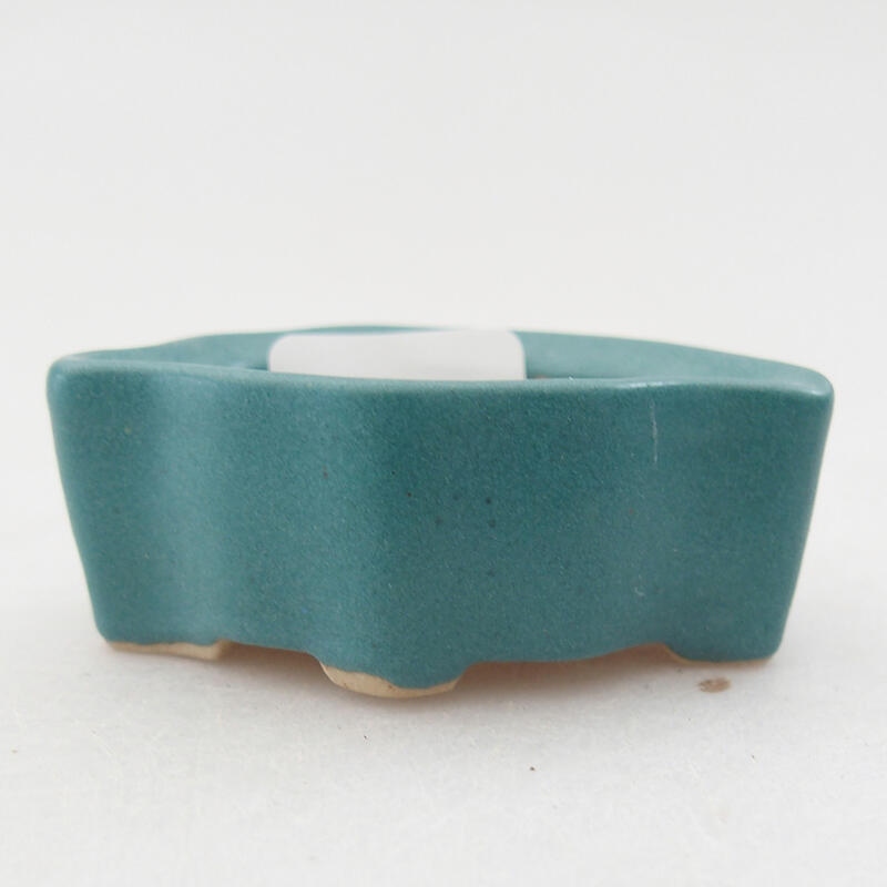 Mini bonsai bowl 5 x 3.5 x 2 cm, color blue