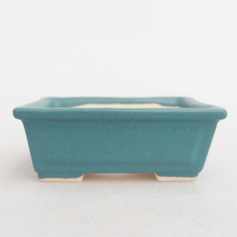 Mini bonsai bowl 5 x 5 x 2 cm, color blue