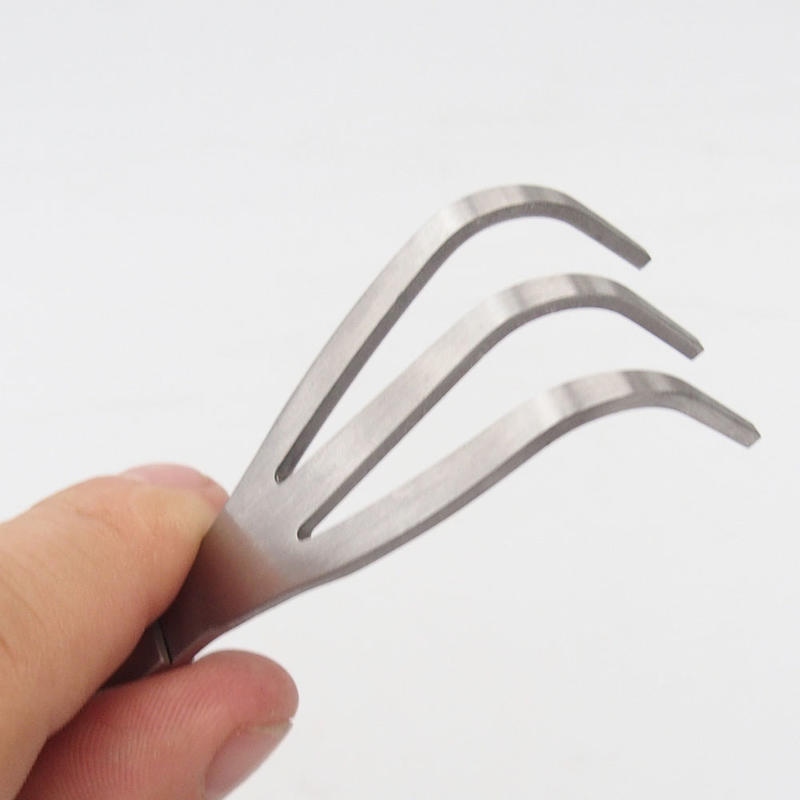 Tweezers and grab 22 cm - stainless steel