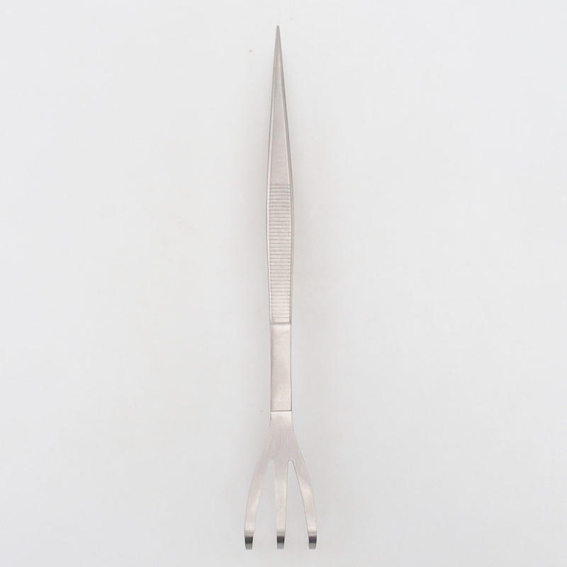 Tweezers and grab 22 cm - stainless steel