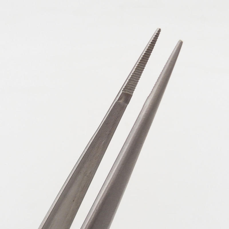 Tweezers and grab 22 cm - stainless steel